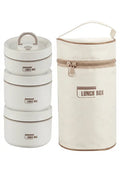 Termal çantalı lunch box 3 lü set