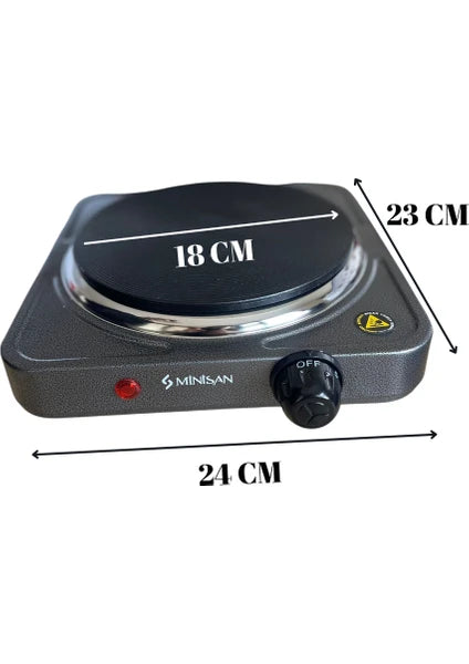minisan tekli pleyt ocak 1500w elektrikli ocak kamp doğa mutfak ofis tipi